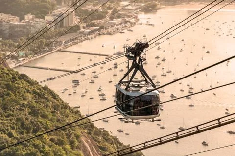 Cable car in Rio Stock Photos