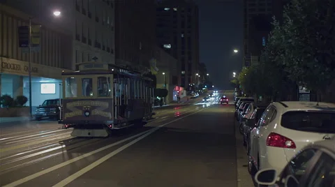 Cable car san francisco Stock Footage 44915915