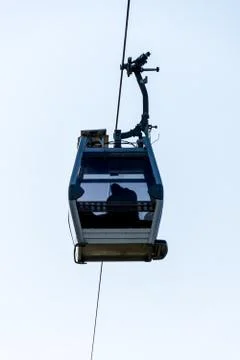 The cable car in the sky Stock Photos