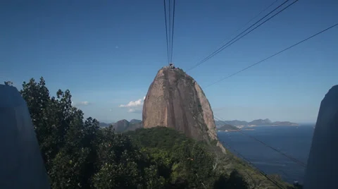 Cable car sugarhill mountain Stock Footage 37655315