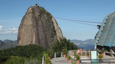 Cable car sugarhill mountain Stock Footage 37655600