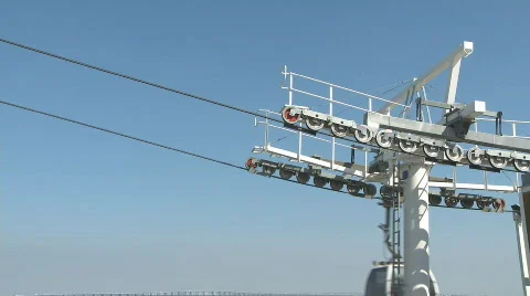 Cable car working  Stock Footage 365644