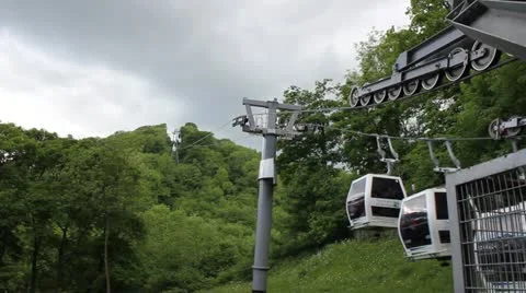 Cable cars Stock-Footage 12054350
