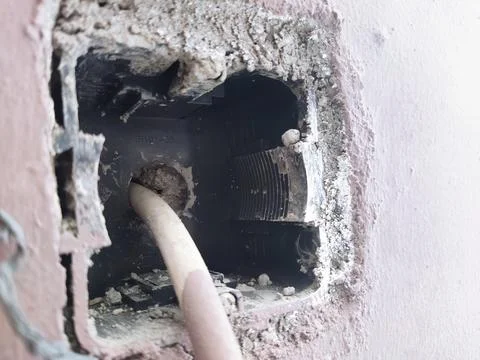 Cable channel Stock Photos