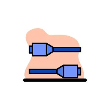 Cable Conceptual Vector Illustration Design Icon Stock Illustration