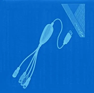 Cable connecting Stock Photos