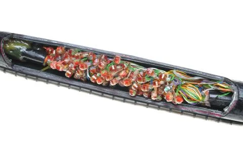 Cable connection Stock-Fotos