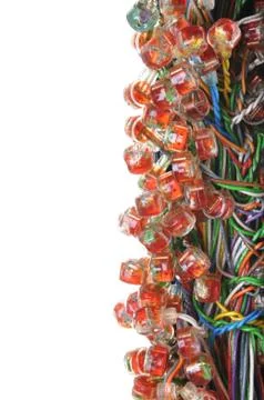 Cable connection Foto stock