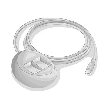 Cable Connector Illustration Stock Illustration