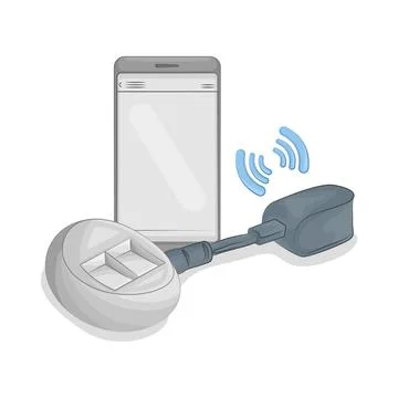 Cable Connector Illustration Stock Illustration