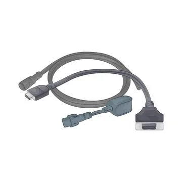 Cable Connector Illustration Stock Illustration