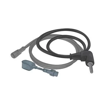 Cable Connector Illustration Stock Illustration