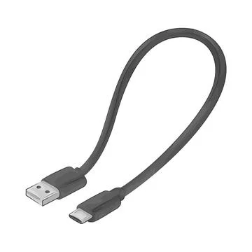 Cable Connector Illustration Stock Illustration
