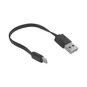 Cable Connector Illustration Stock Illustration