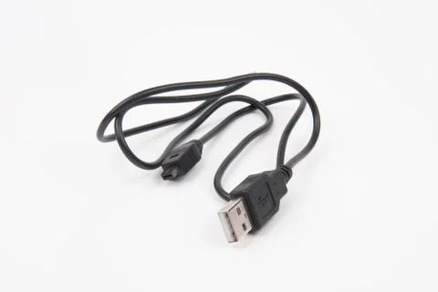 Cable with connectors Stock Photos