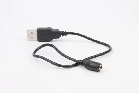 Cable with connectors Stock Photos