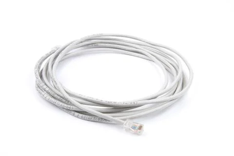 Cable with connectors Stock Photos