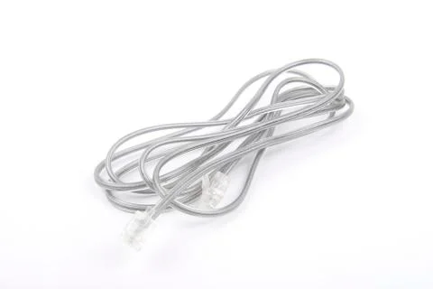 Cable with connectors Stock Photos