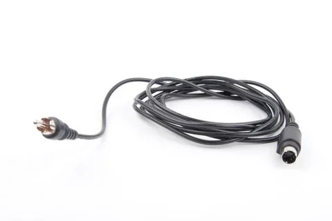 Cable with connectors Stock Photos