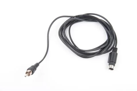 Cable with connectors Stock Photos