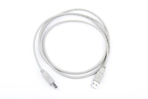 Cable with connectors Stock Photos