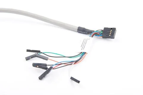 Cable with connectors Stock Photos