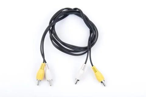 Cable with connectors Stock Photos