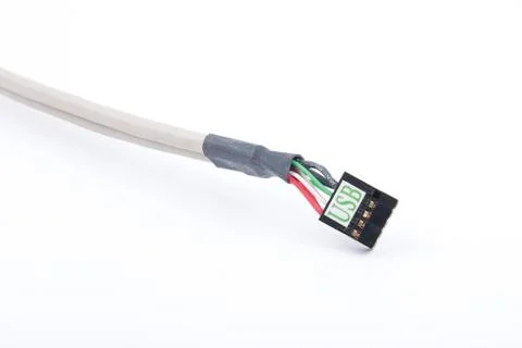 Cable with connectors Stock Photos