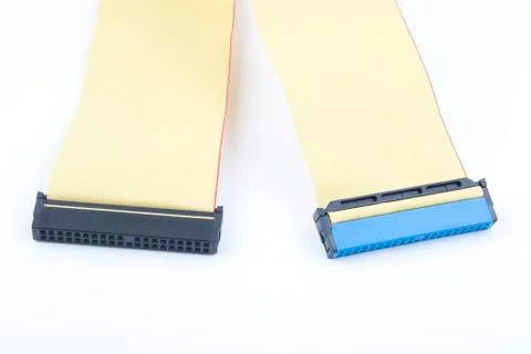 Cable with connectors Stock Photos