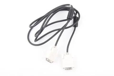 Cable with connectors Stock Photos