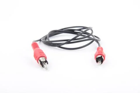 Cable with connectors Stock Photos
