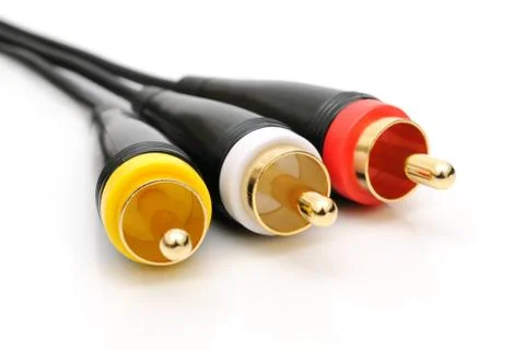 Cable with connectors Stock Photos