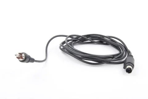 Cable with connectors Stock Photos