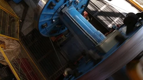 Cable factory floor Видео 77048025