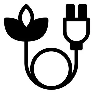 Cable glyph icon vector illustration isolated on white background1 Illustrazione stock
