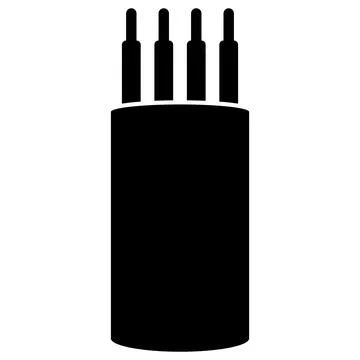 Cable icon vector Stock Illustration