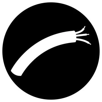 Cable icon vector Stock Illustration