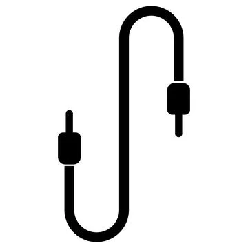 Cable icon vector Stock Illustration