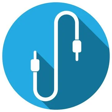 Cable icon vector Stock Illustration