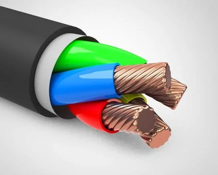 The cable Stock Illustration