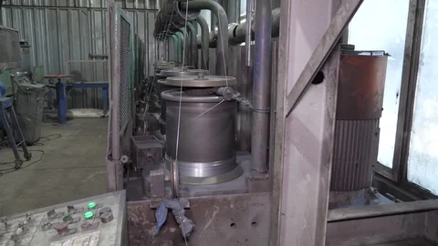 Cable manufacturing in a cable factory Stock Footage 128816537