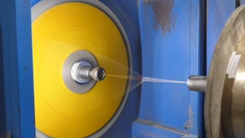 Cable manufacturing in a cable factory Stock Footage 128816755