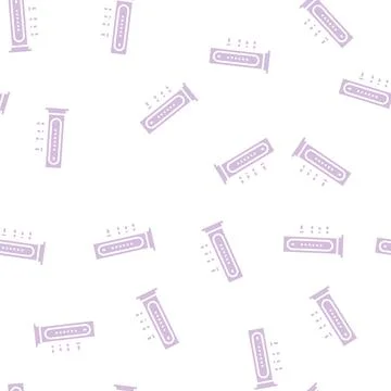 Cable modem glyph seamless pattern Stockillustratie