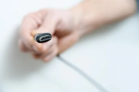 Cable plug hdmi. Stock Photos