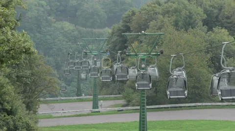 Cable railway Stock Footage 31748185