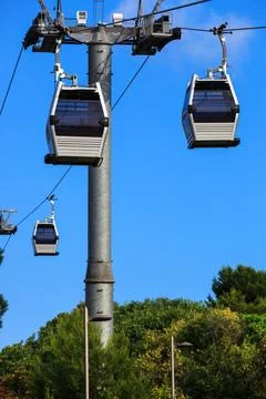A cable railway Foto stock