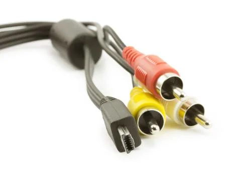 Cable rca usb Stock Photos