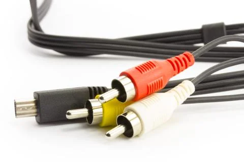 Cable rca usb Stock Photos