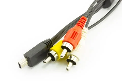Cable rca usb Stock Photos