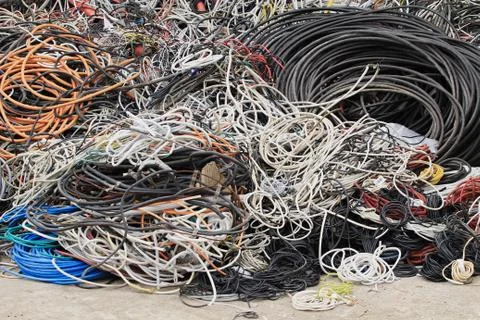 Cable - Recycling Stock Photos